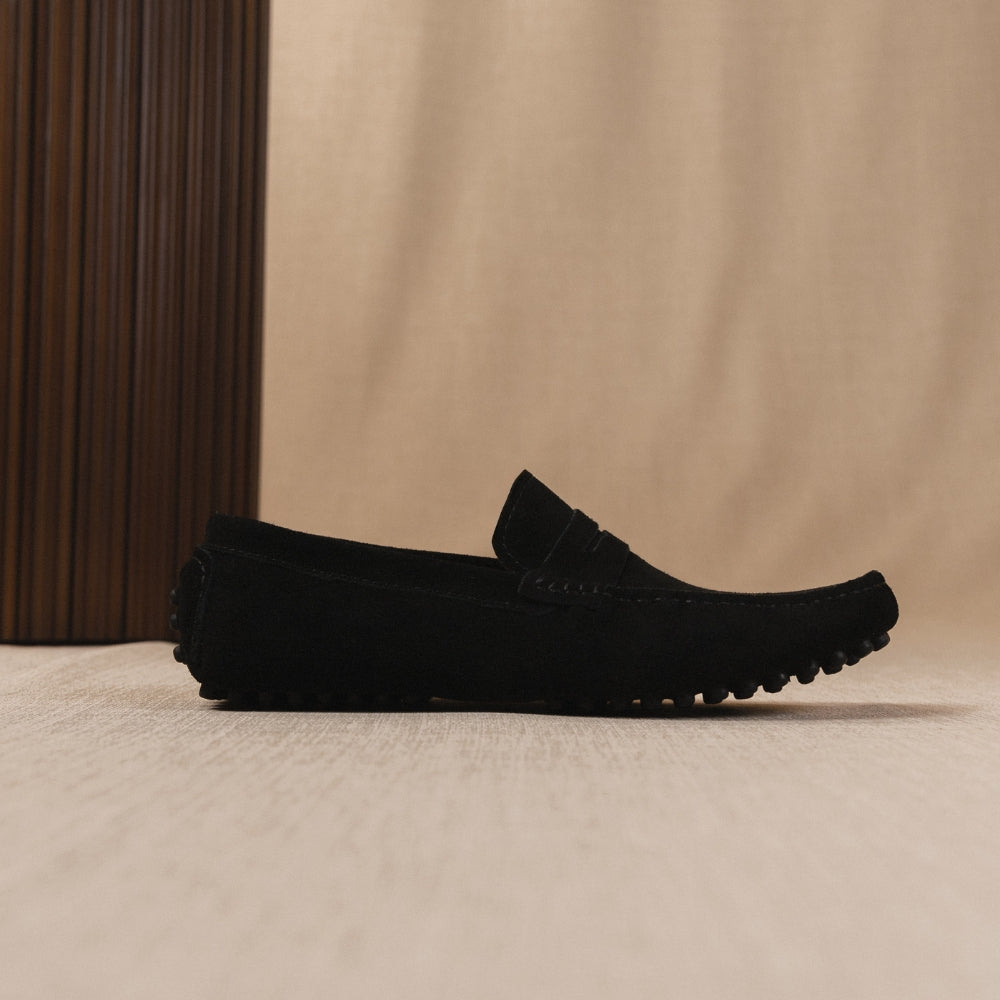 Classico - Men's premium suede driver loafers