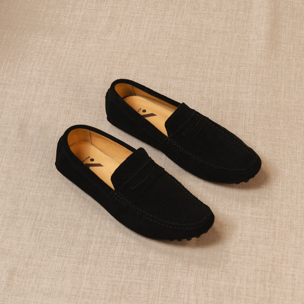 Classico - Men's premium suede driver loafers