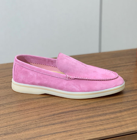 Stefano genuine leather and suede loafers