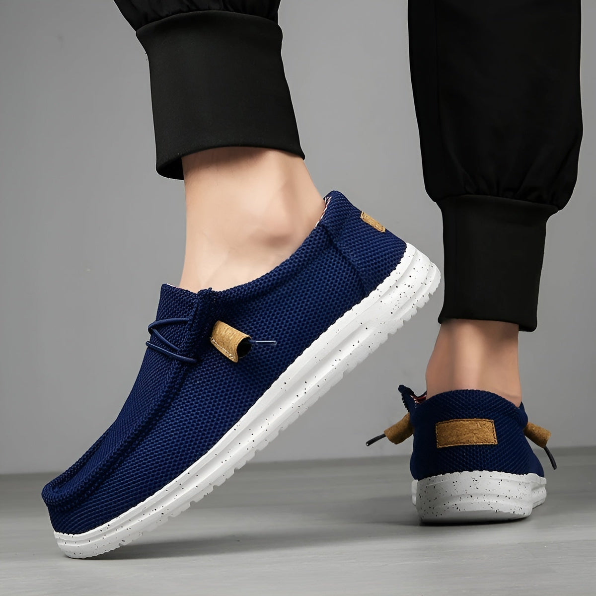 Men's casual canvas loafers
