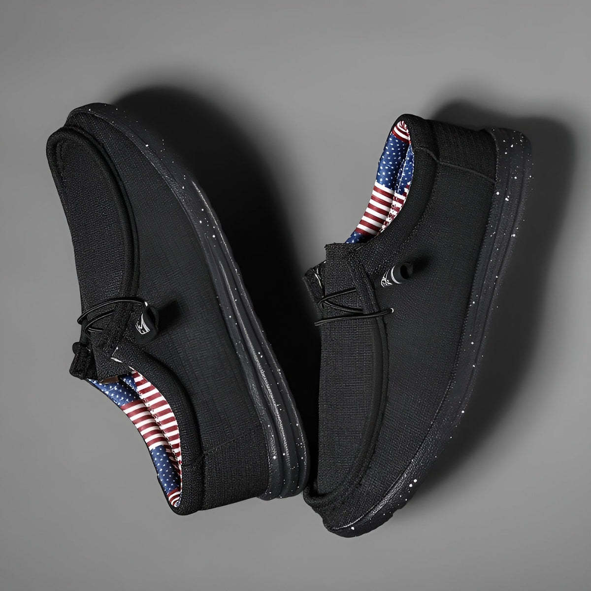 Men's summer fabric loafers