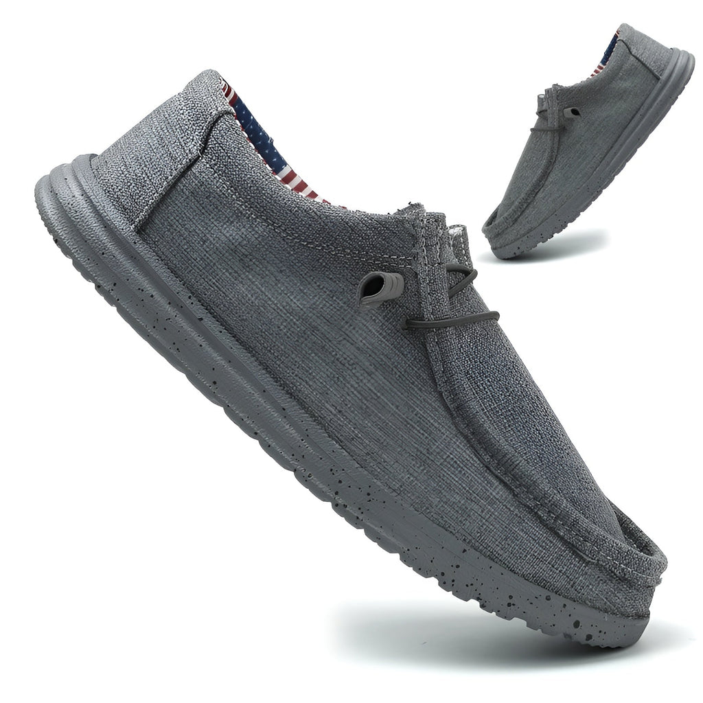 Men's summer fabric loafers