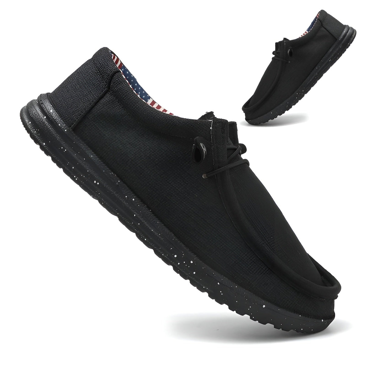 Men's summer fabric loafers
