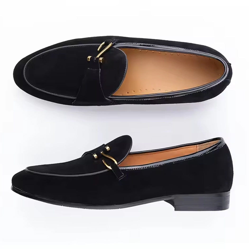 Elegant suede loafers for men