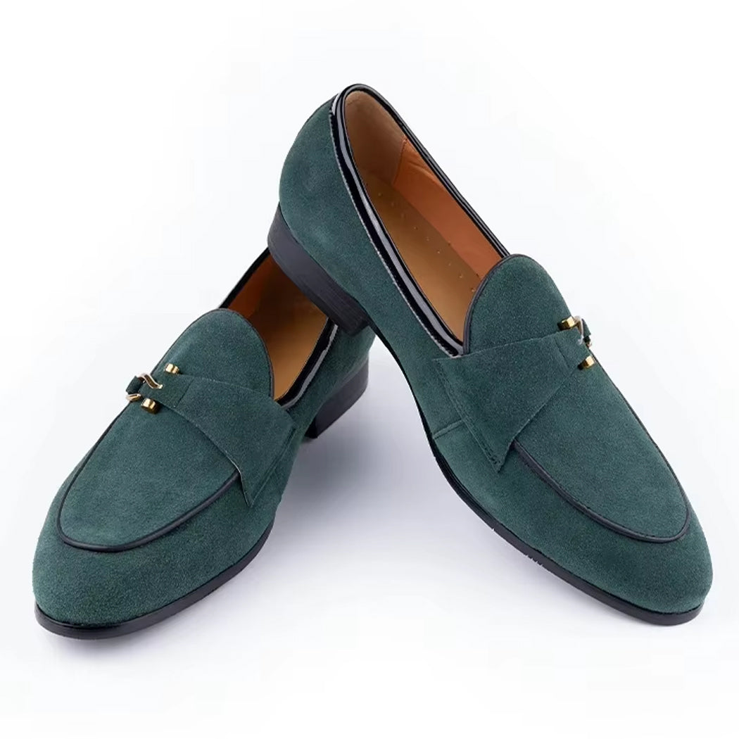 Elegant suede loafers for men