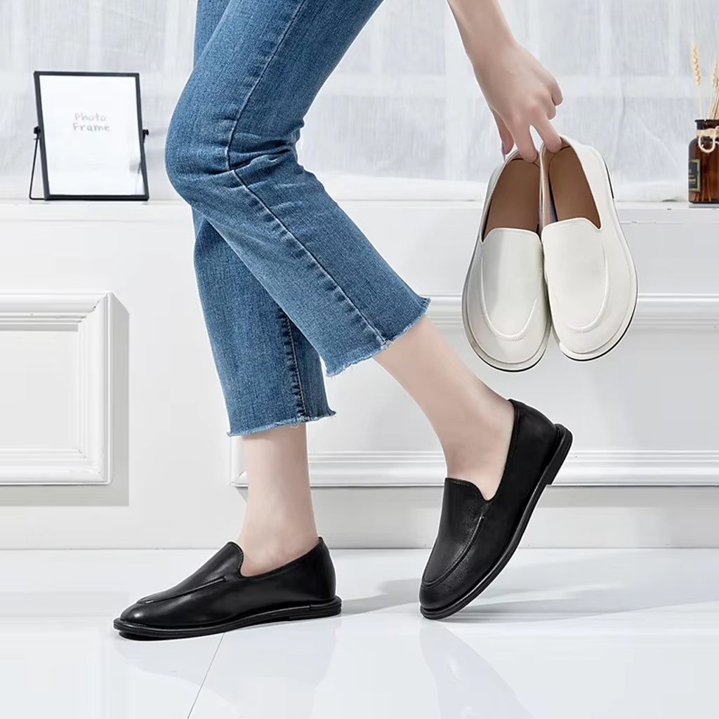 Slipper-style loafers for women