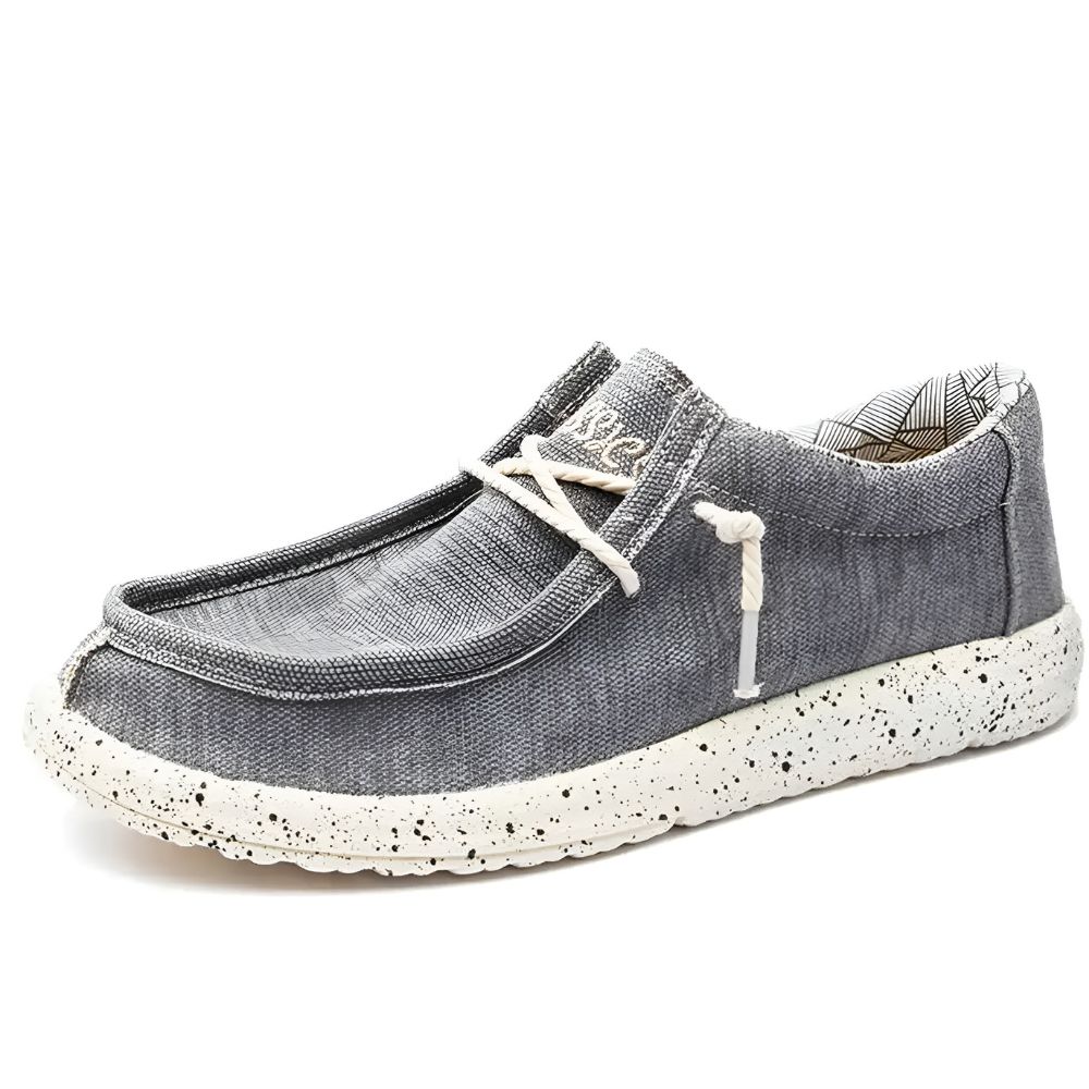 Men's denim loafers
