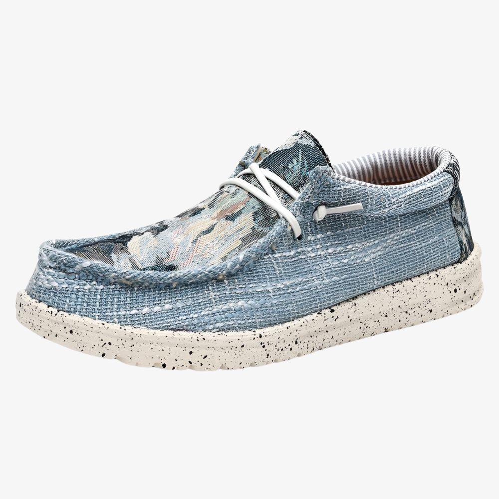 Men's loafers with original patterns