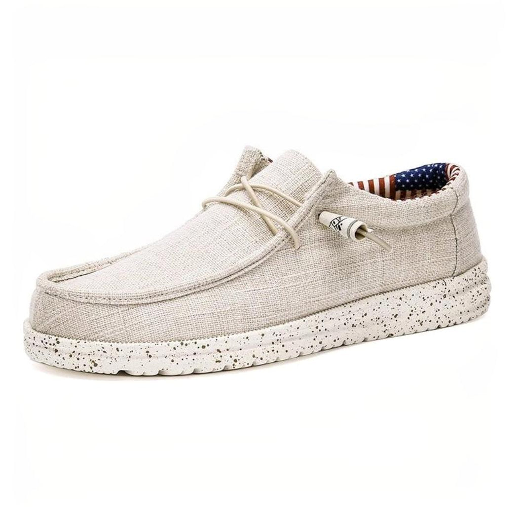 Men's lightweight fabric loafers for casual days