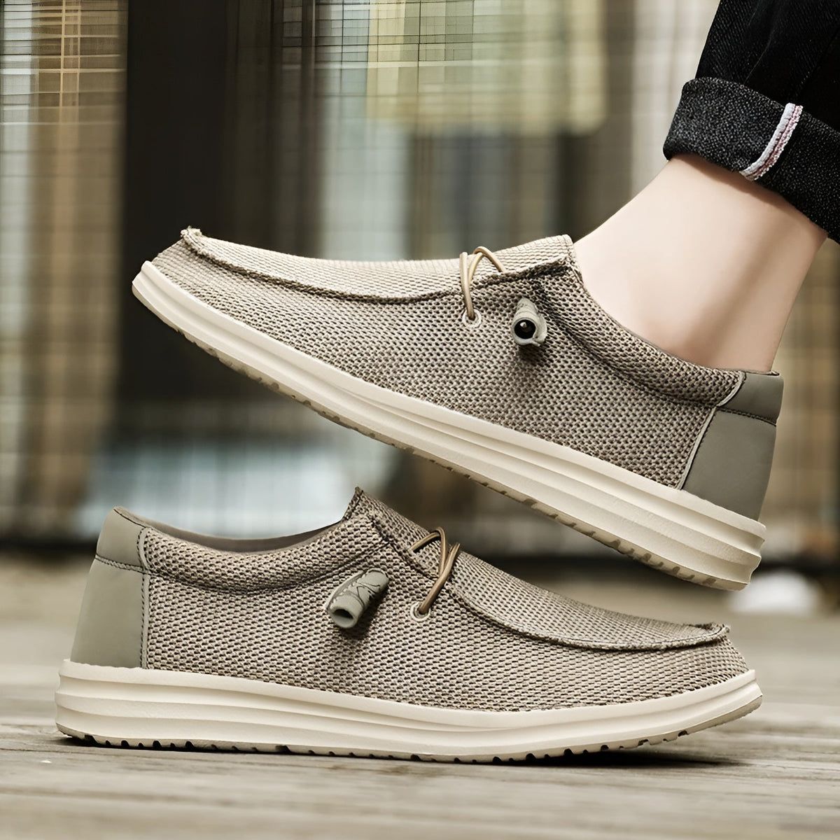 Men's walking loafers