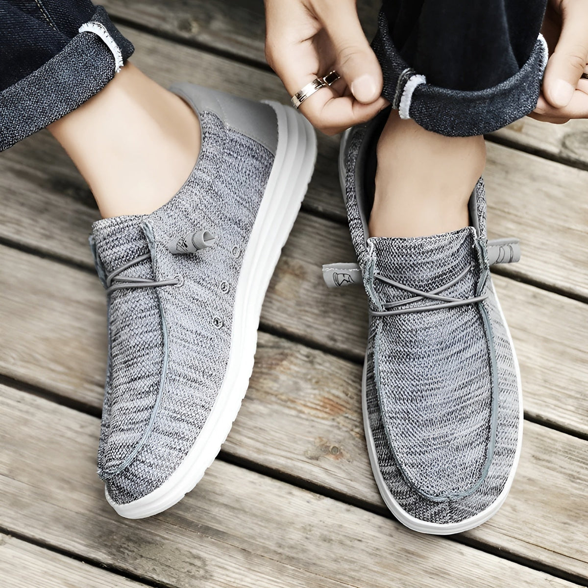 Men's walking loafers