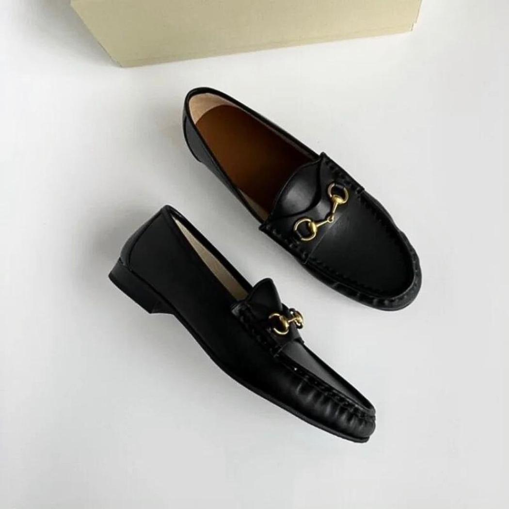 Women's soft genuine leather loafers