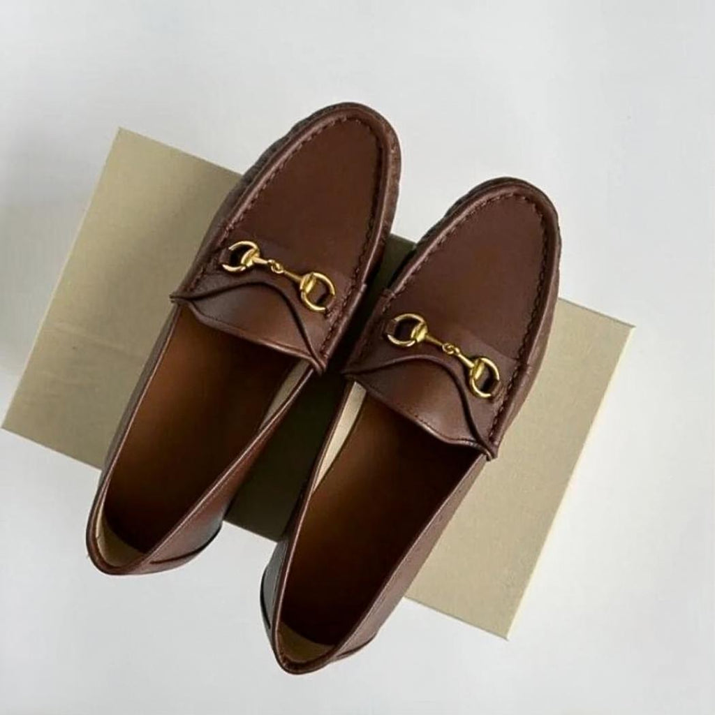 Women's soft genuine leather loafers