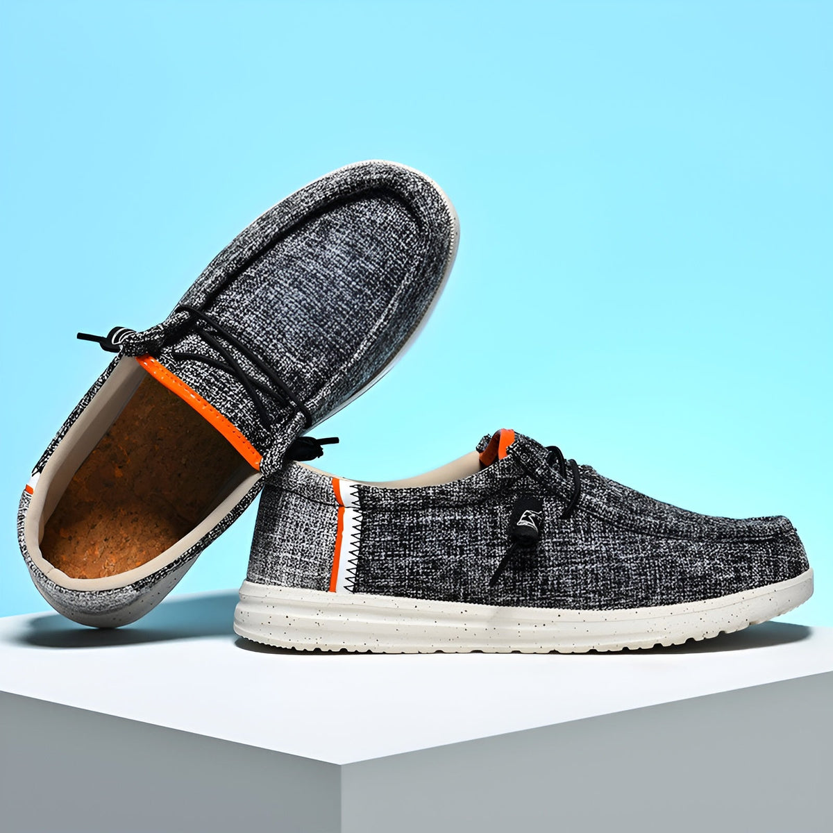 Men's canvas loafers