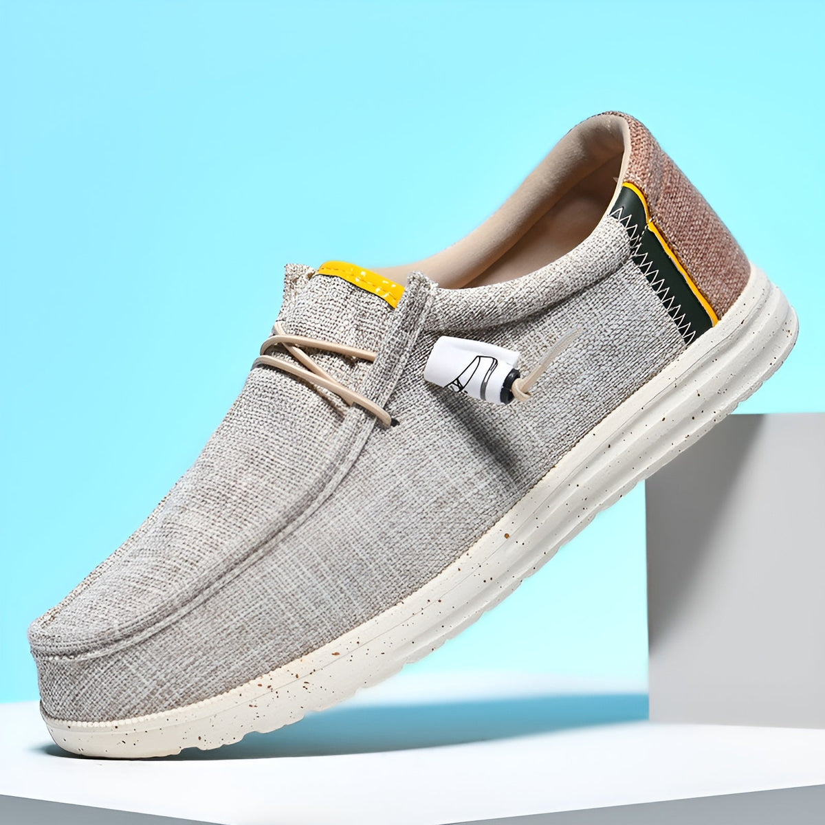 Men's canvas loafers