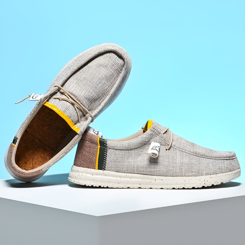 Men's canvas loafers