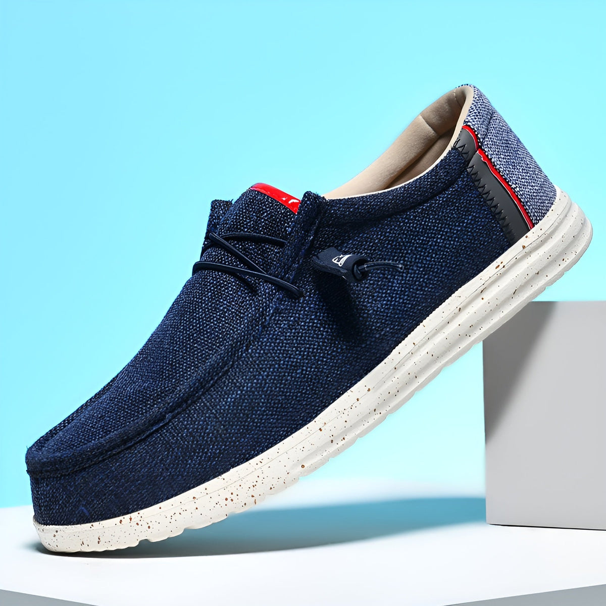 Men's canvas loafers
