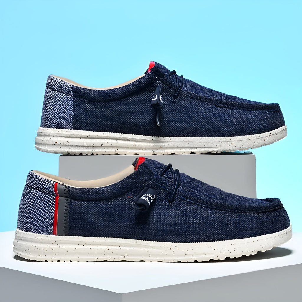 Men's canvas loafers