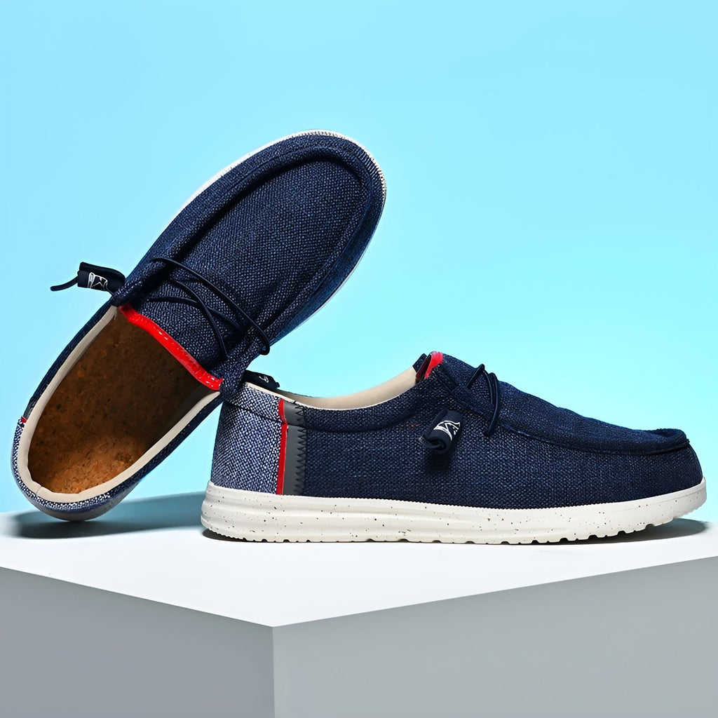 Men's canvas loafers