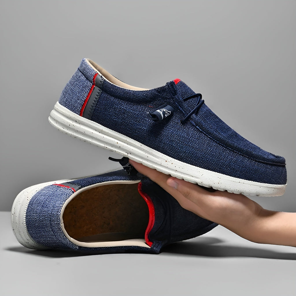 Men's canvas loafers
