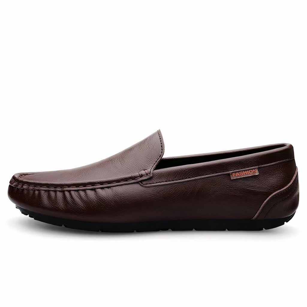 men's brown loafer