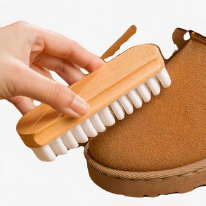 Suede shoe cleaning brush
