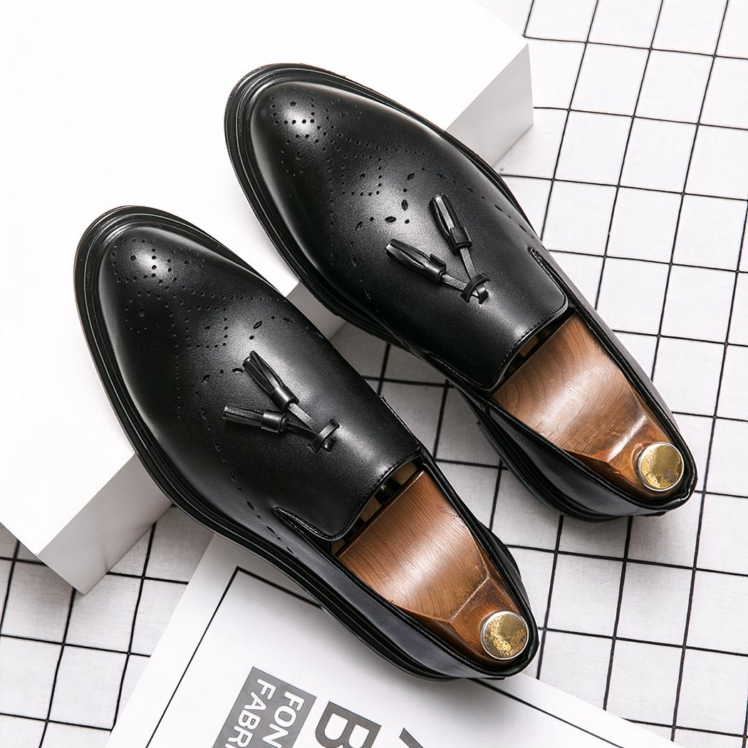 Classic tassel loafers for men