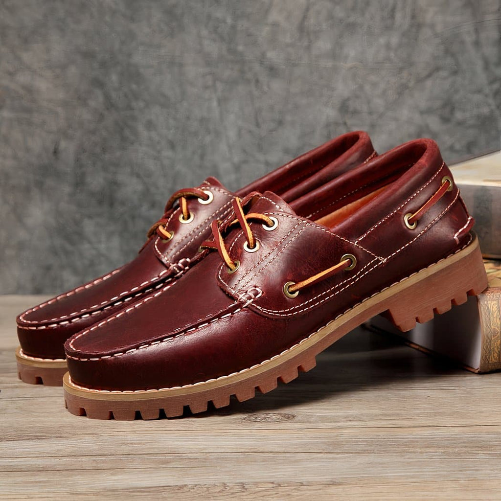 Comfortable boat-style loafers for men