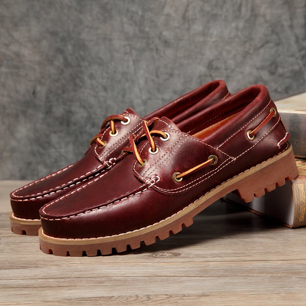Comfortable boat-style loafers for men