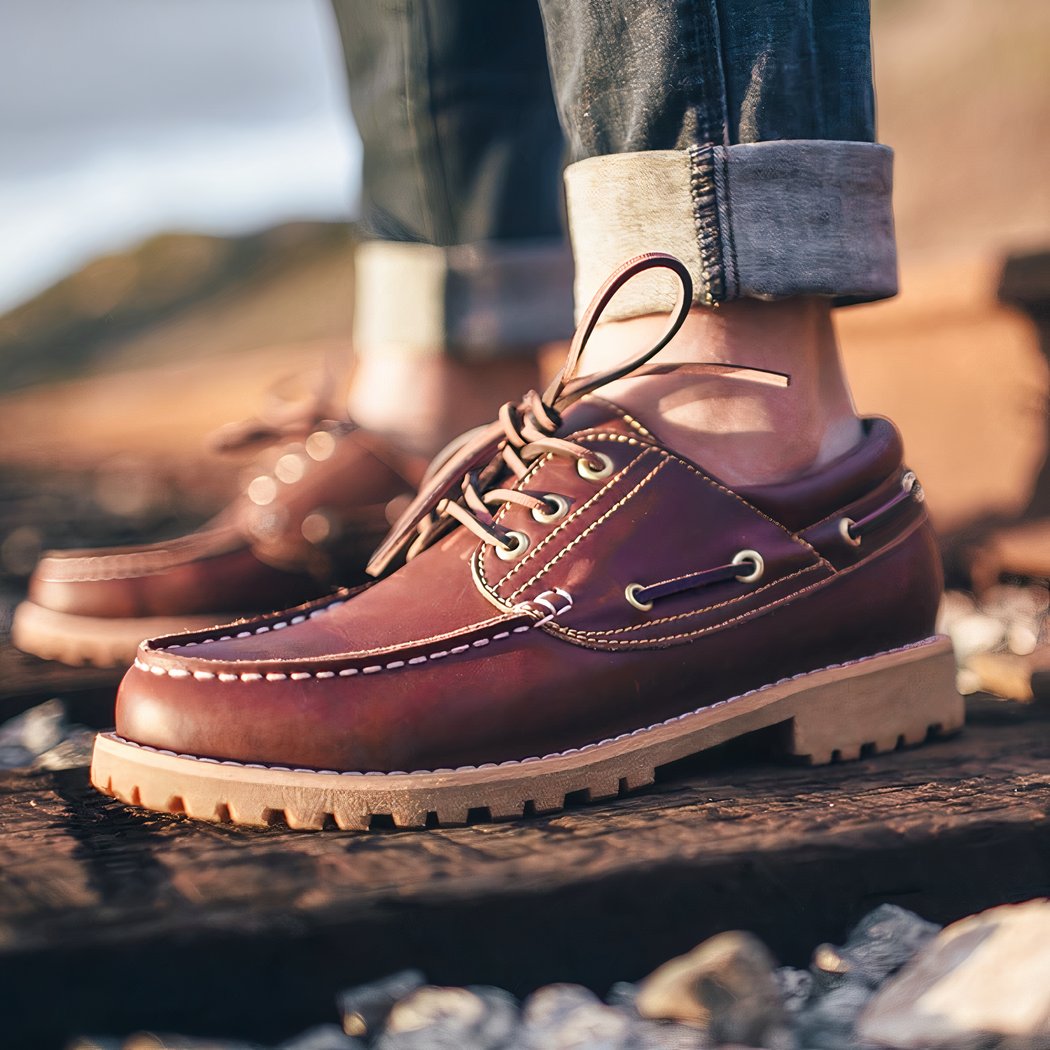 Comfortable boat-style loafers for men