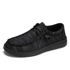 Men's walking loafers, Black