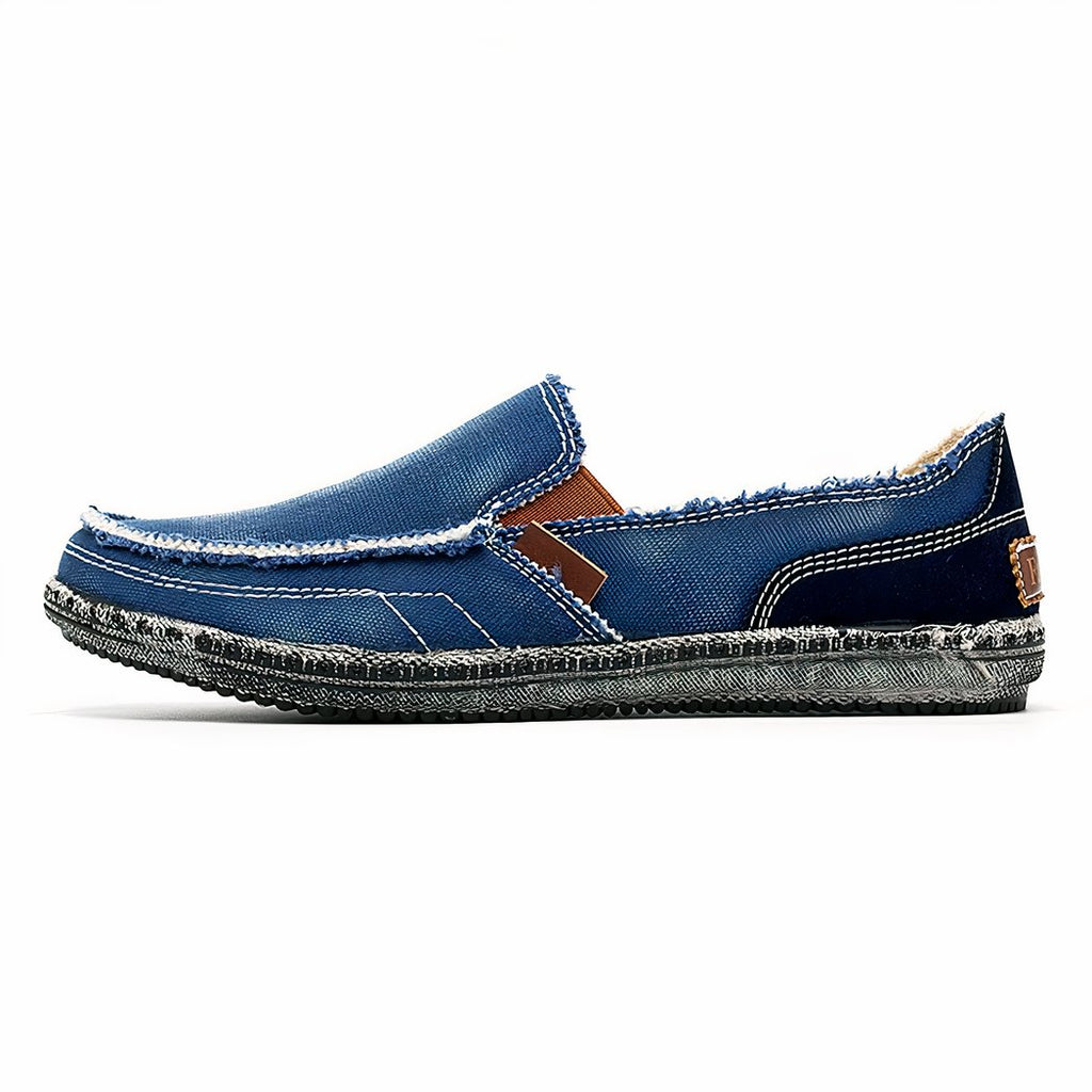 Men's casual denim loafers