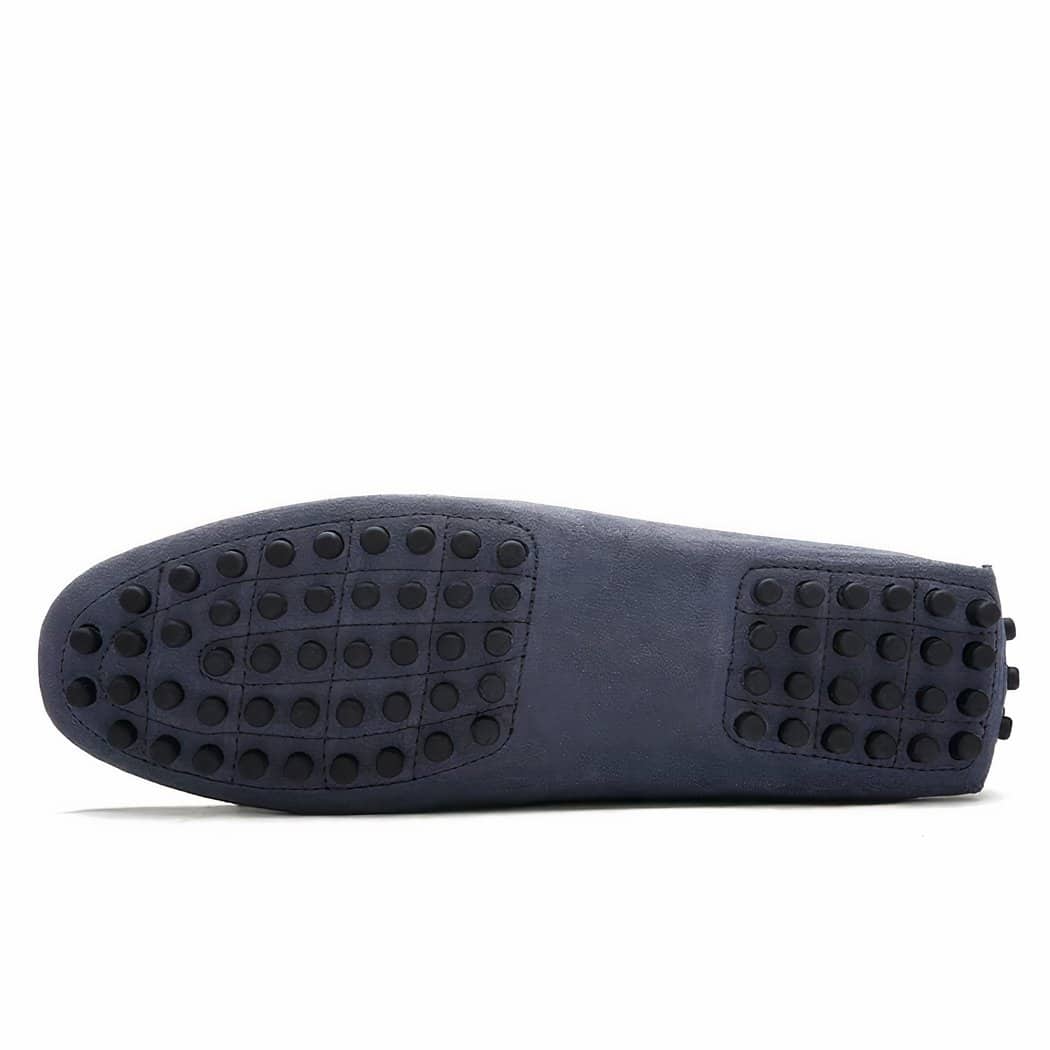 Men's colorful suede loafers