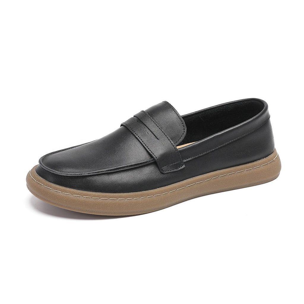 men's strap loafer with thick sole, view 8