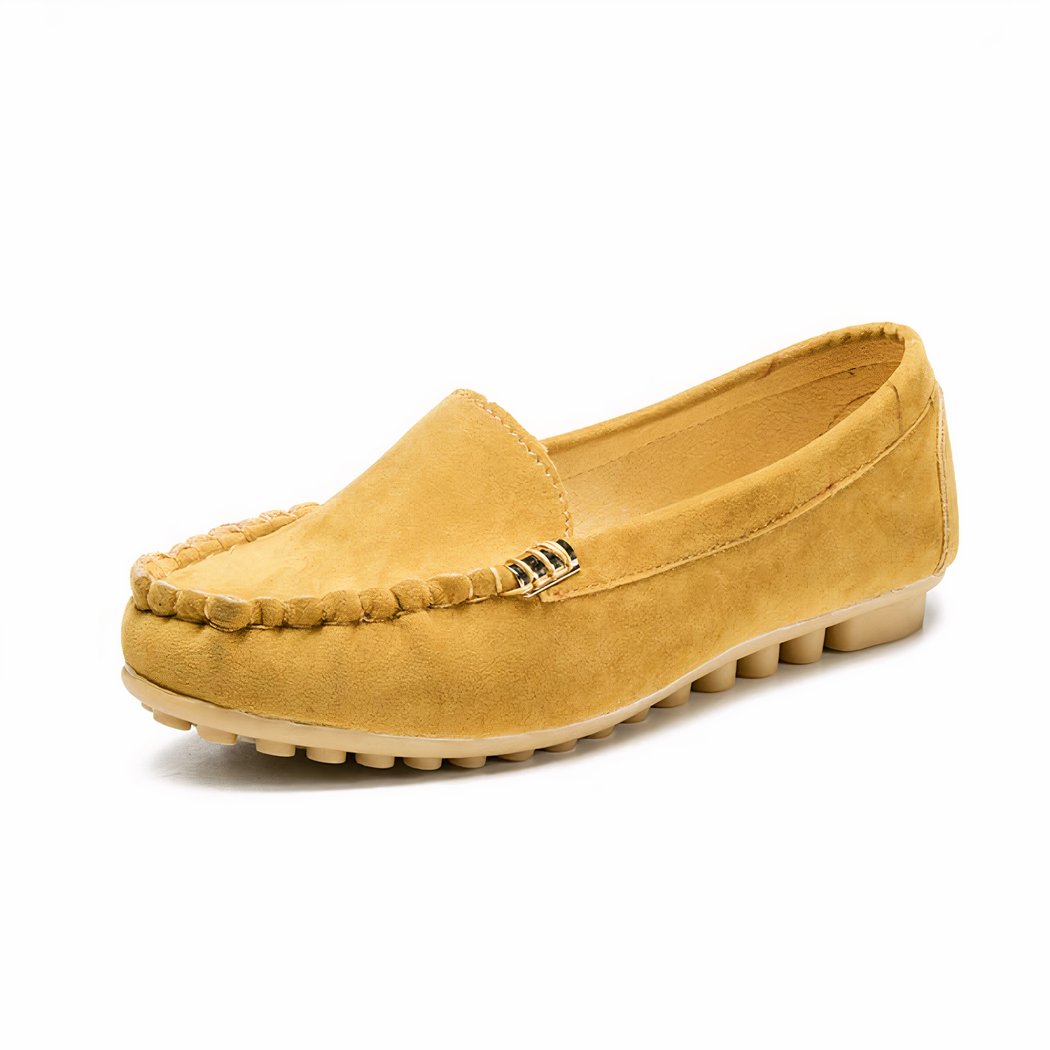 Loafers with soft suede soles