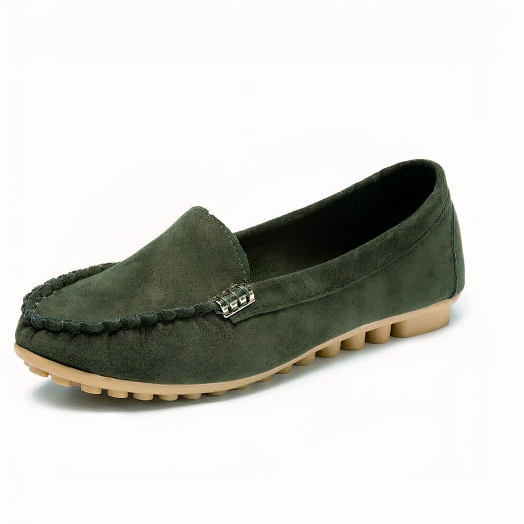 Loafers with soft suede soles