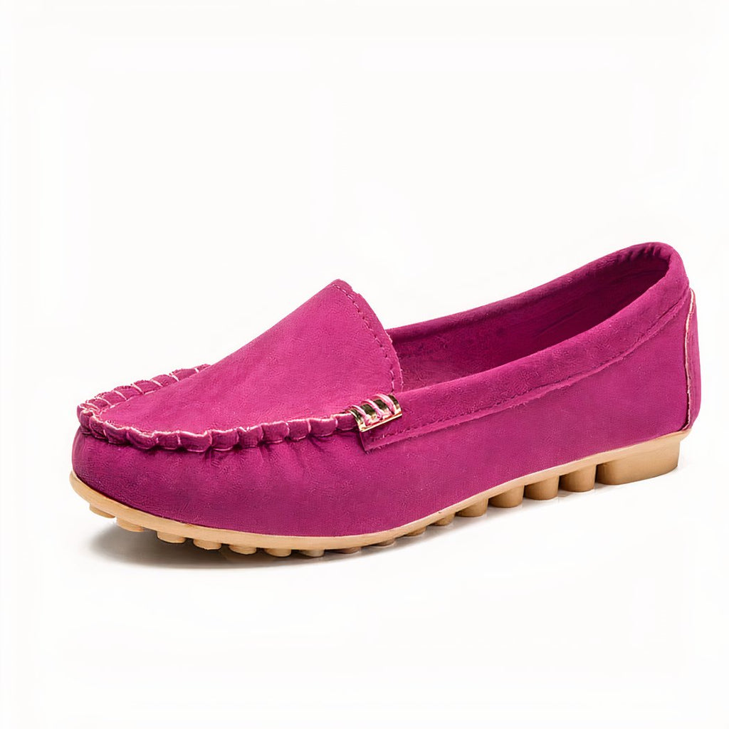 Loafers with soft suede soles