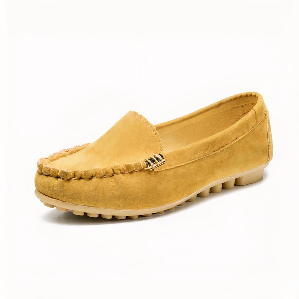 Loafers with soft suede soles