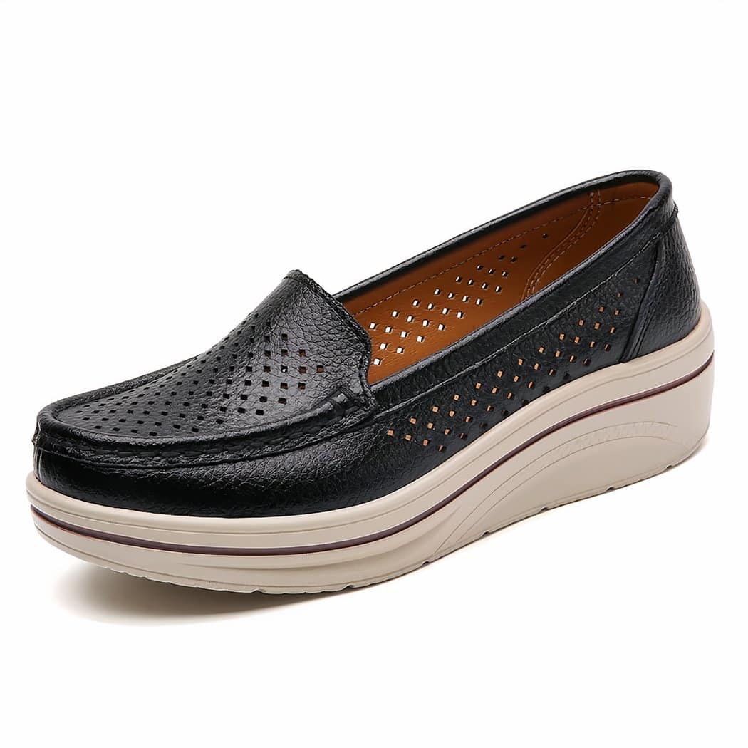 Soft breathable loafers for women