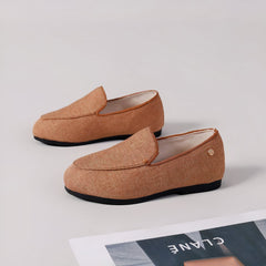Soft, casual slip-on loafers, Brown