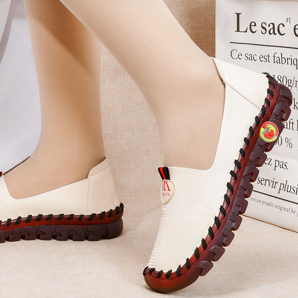 Soft orthopedic loafers for women