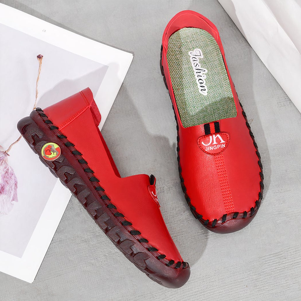 Soft orthopedic loafers for women