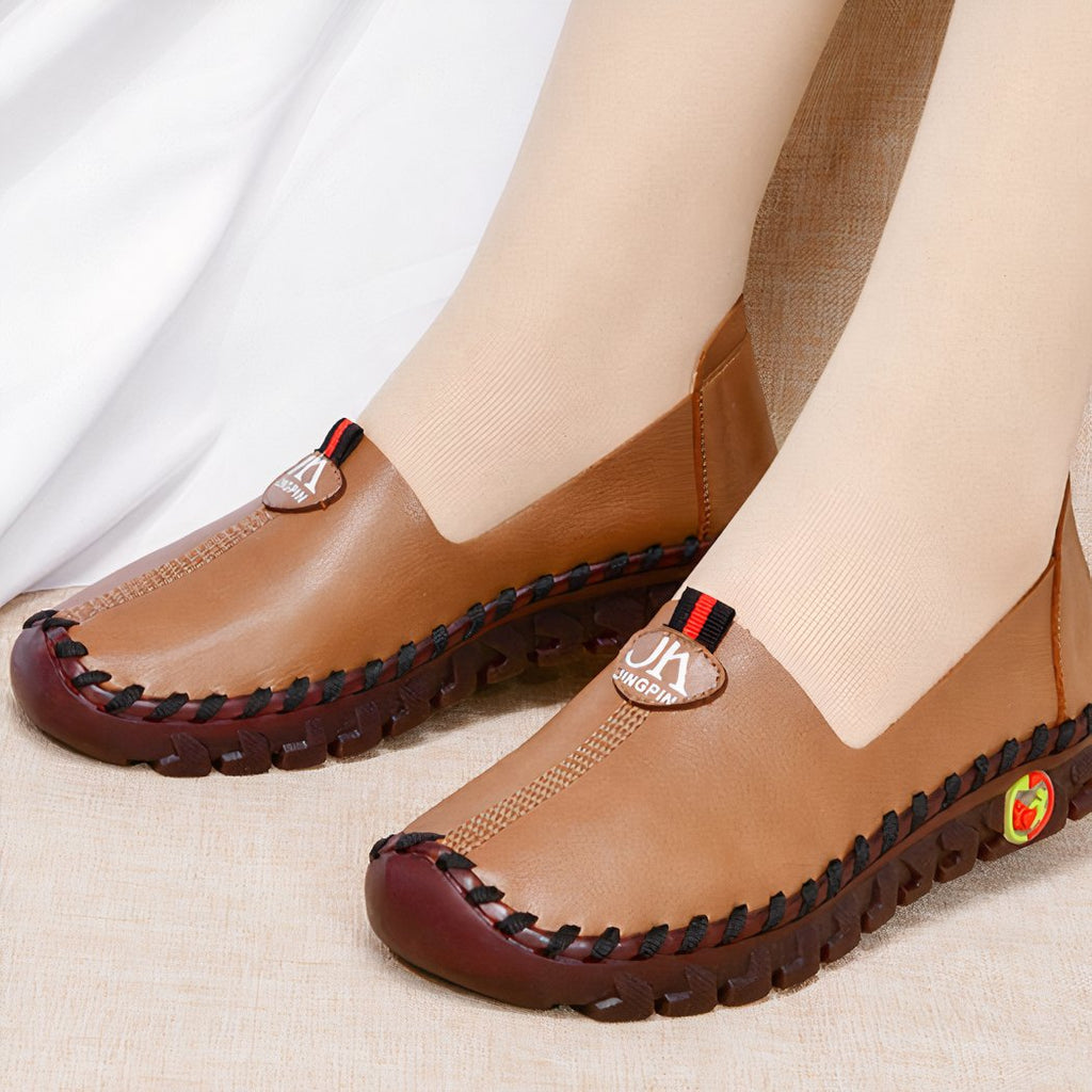 Soft orthopedic loafers for women