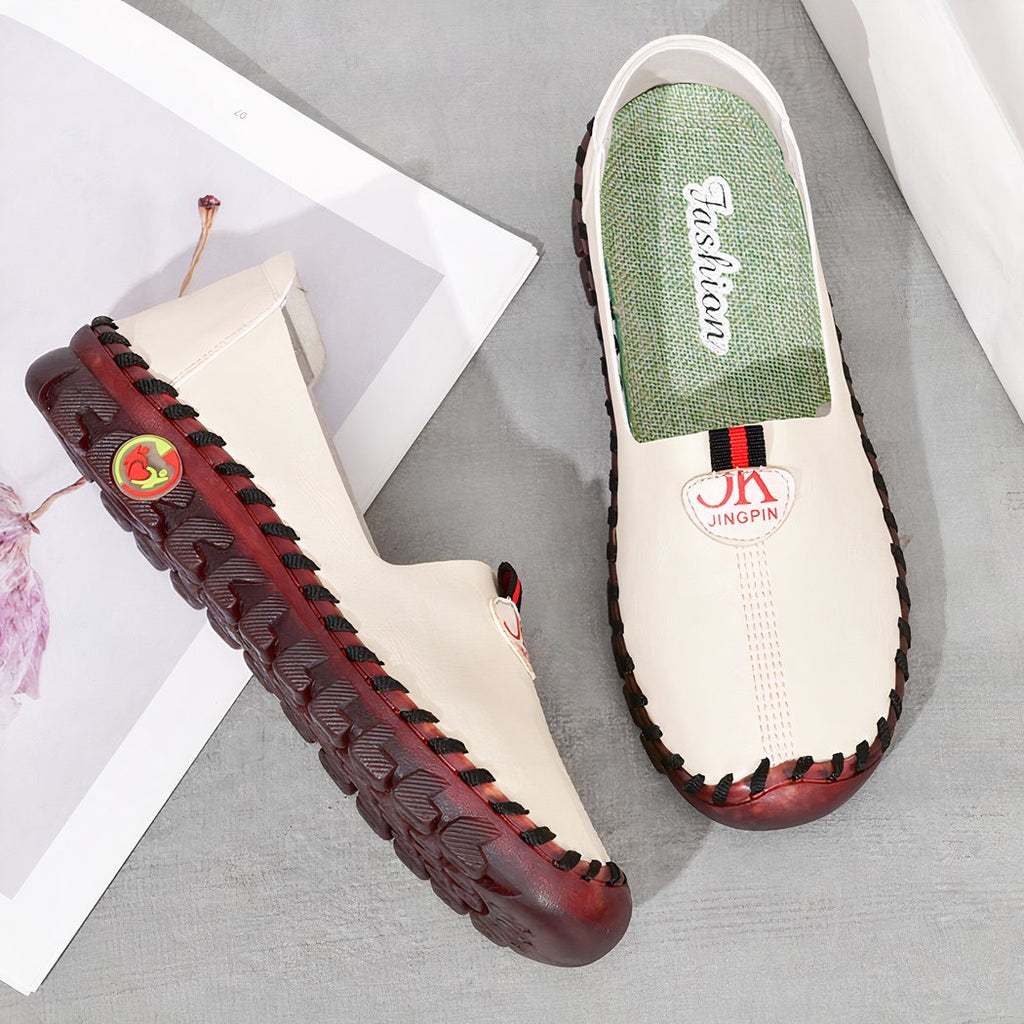Soft orthopedic loafers for women