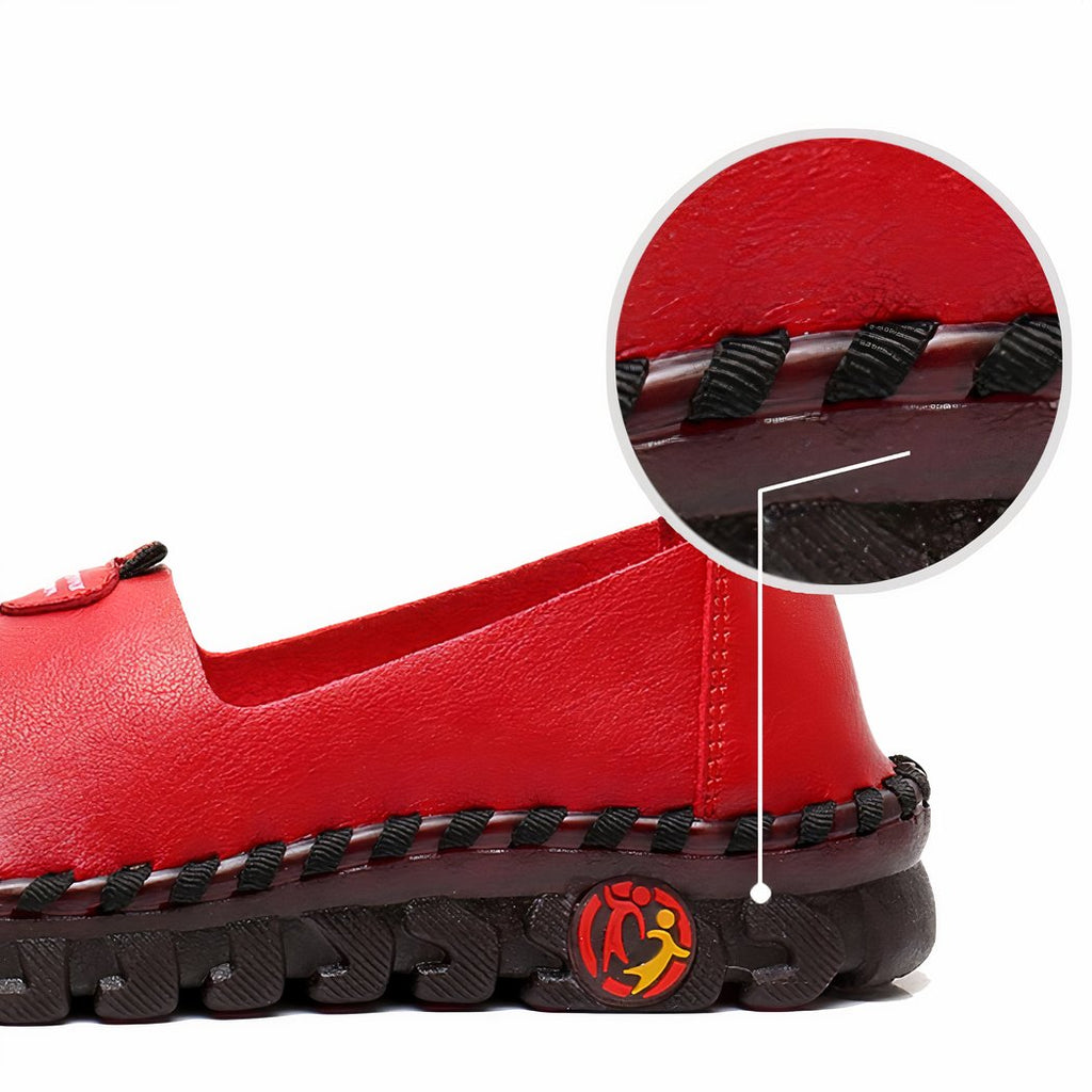 Soft orthopedic loafers for women