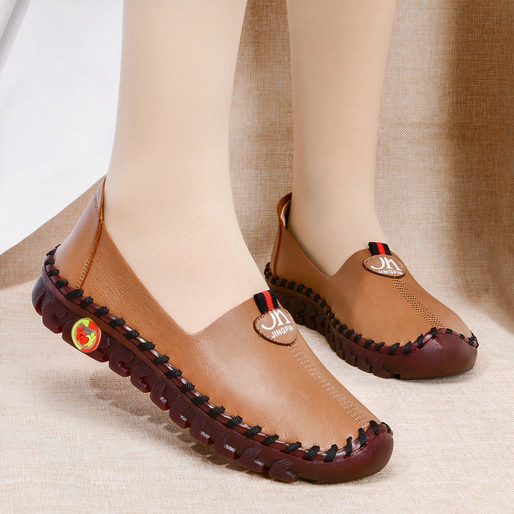 Soft orthopedic loafers for women