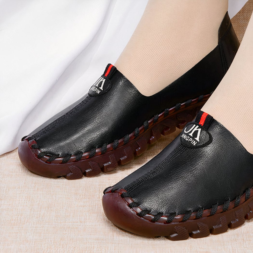 Soft orthopedic loafers for women
