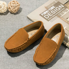 Spring and summer loafers for boys, Brown