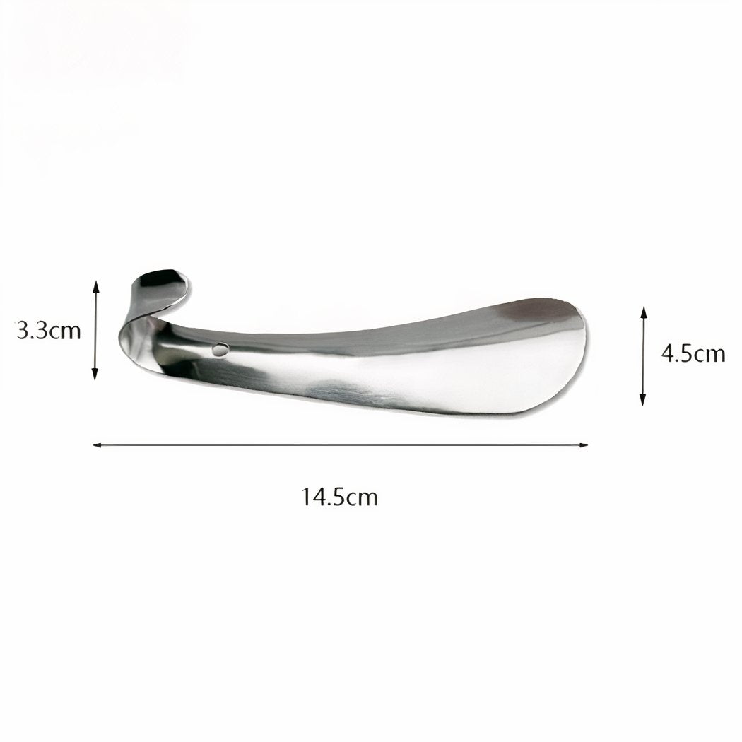 Stainless steel shoehorn