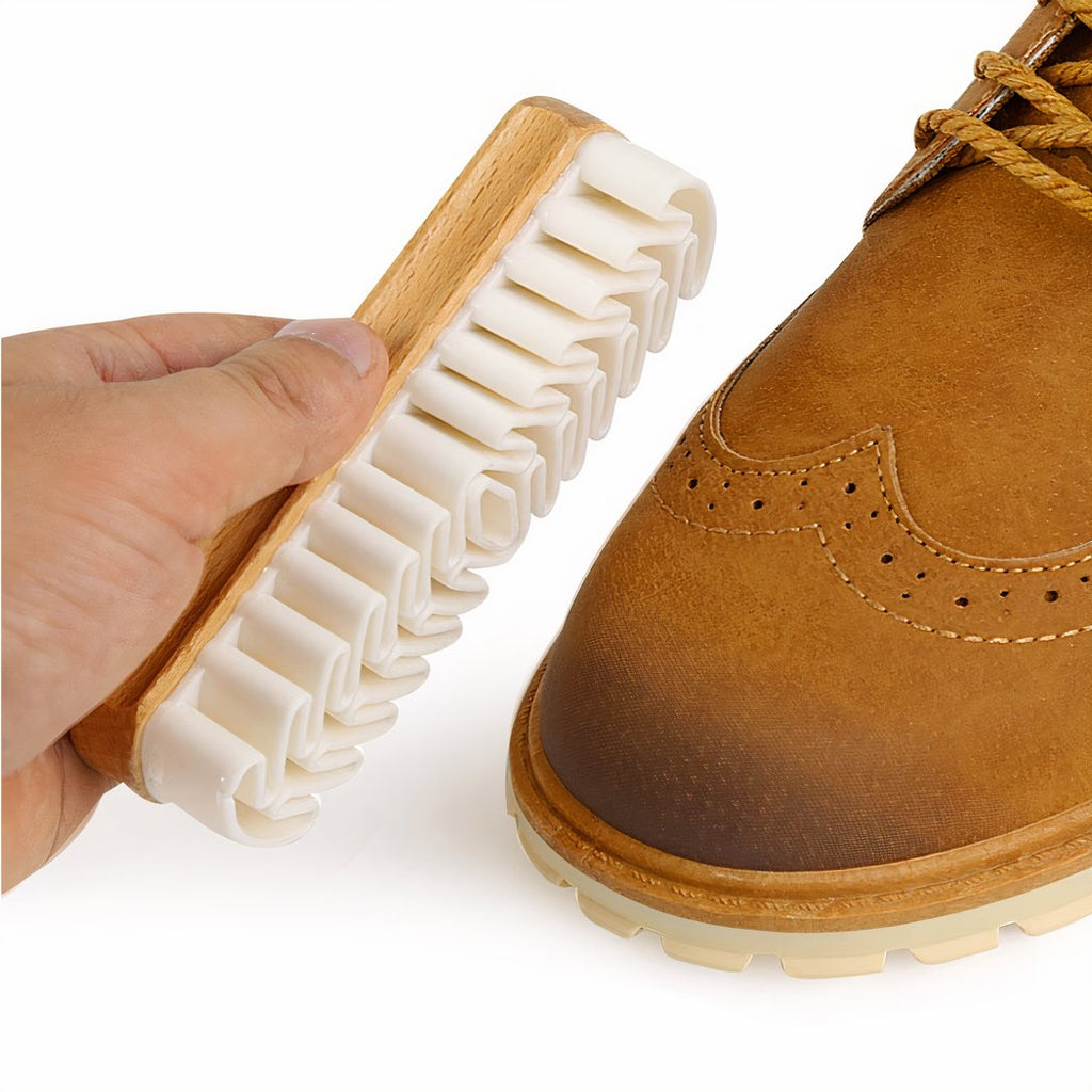 Suede shoe cleaning brush